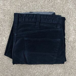 L.L Bean Corduroy Chino‎ Pants Men's Size 36x29 Blue Standard Fit Cotton Casual